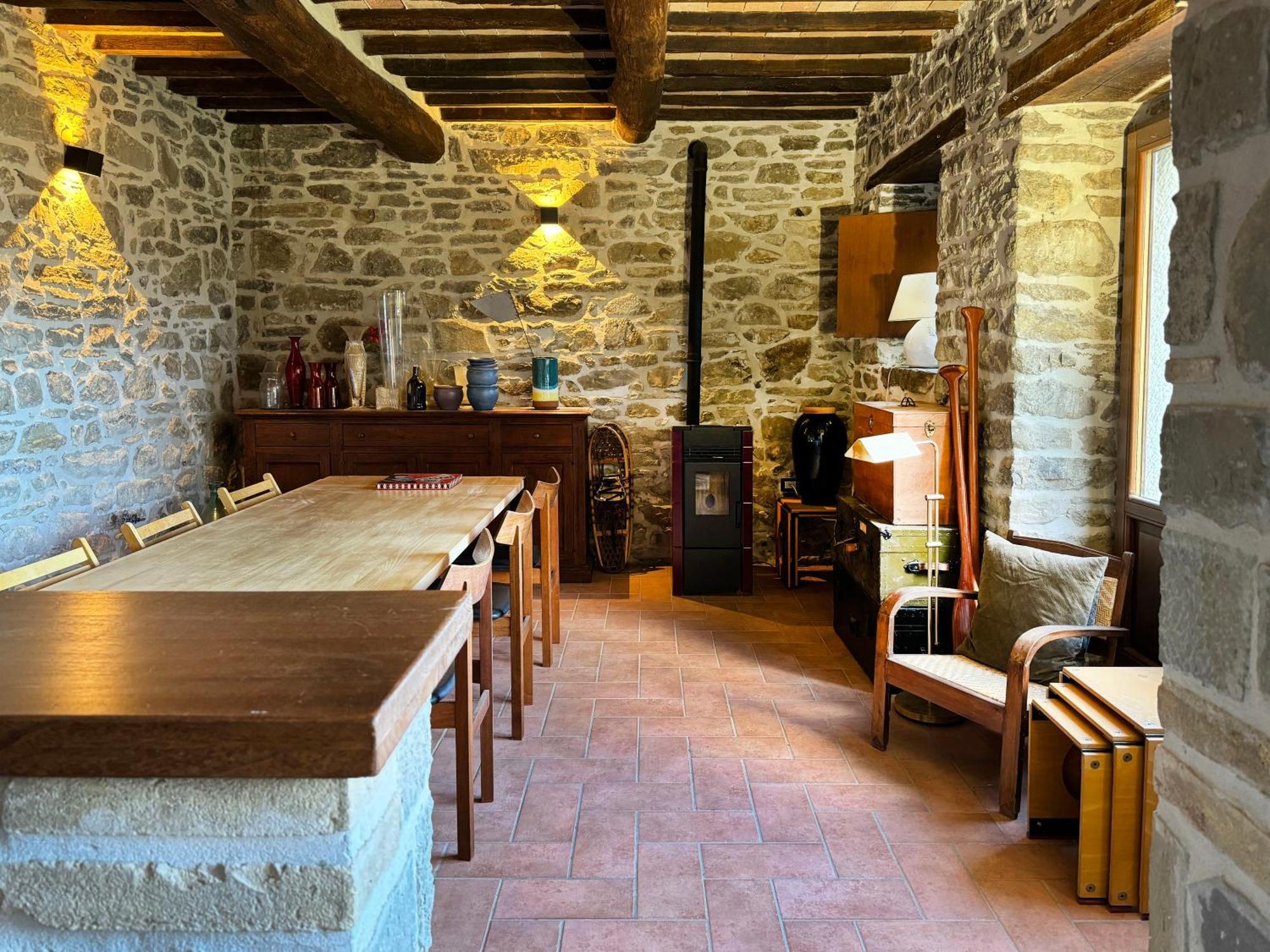 Bio Agriturismo Il Vigno Caprese Michelangelo Exterior photo